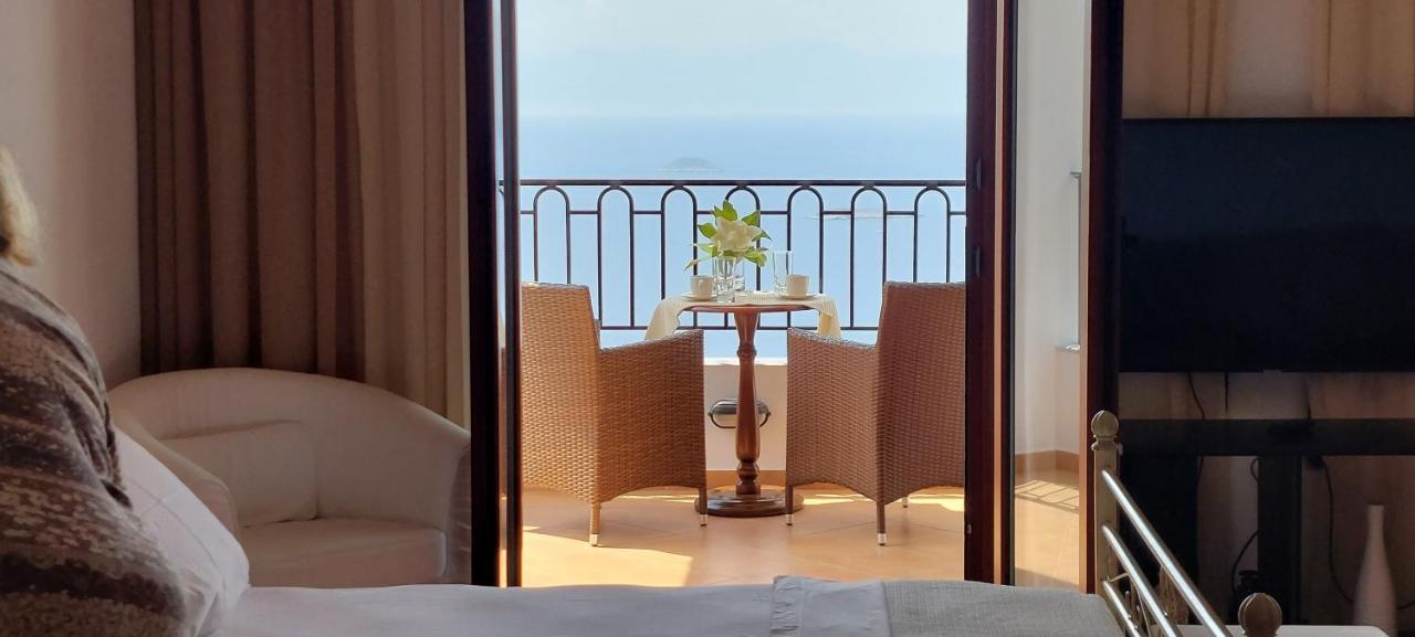 Horizon Studios With Sea View - Free Parking Glossa Exterior foto