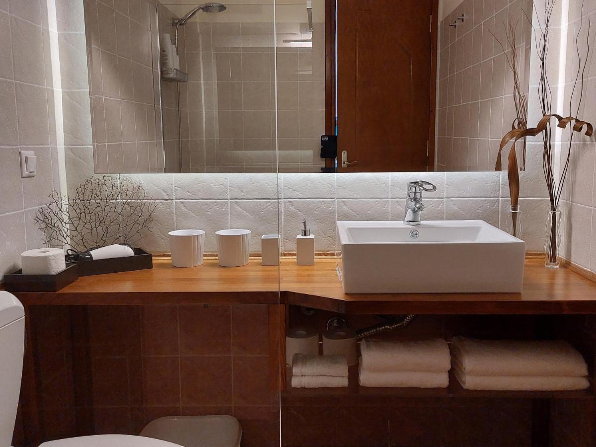 Horizon Studios With Sea View - Free Parking Glossa Exterior foto