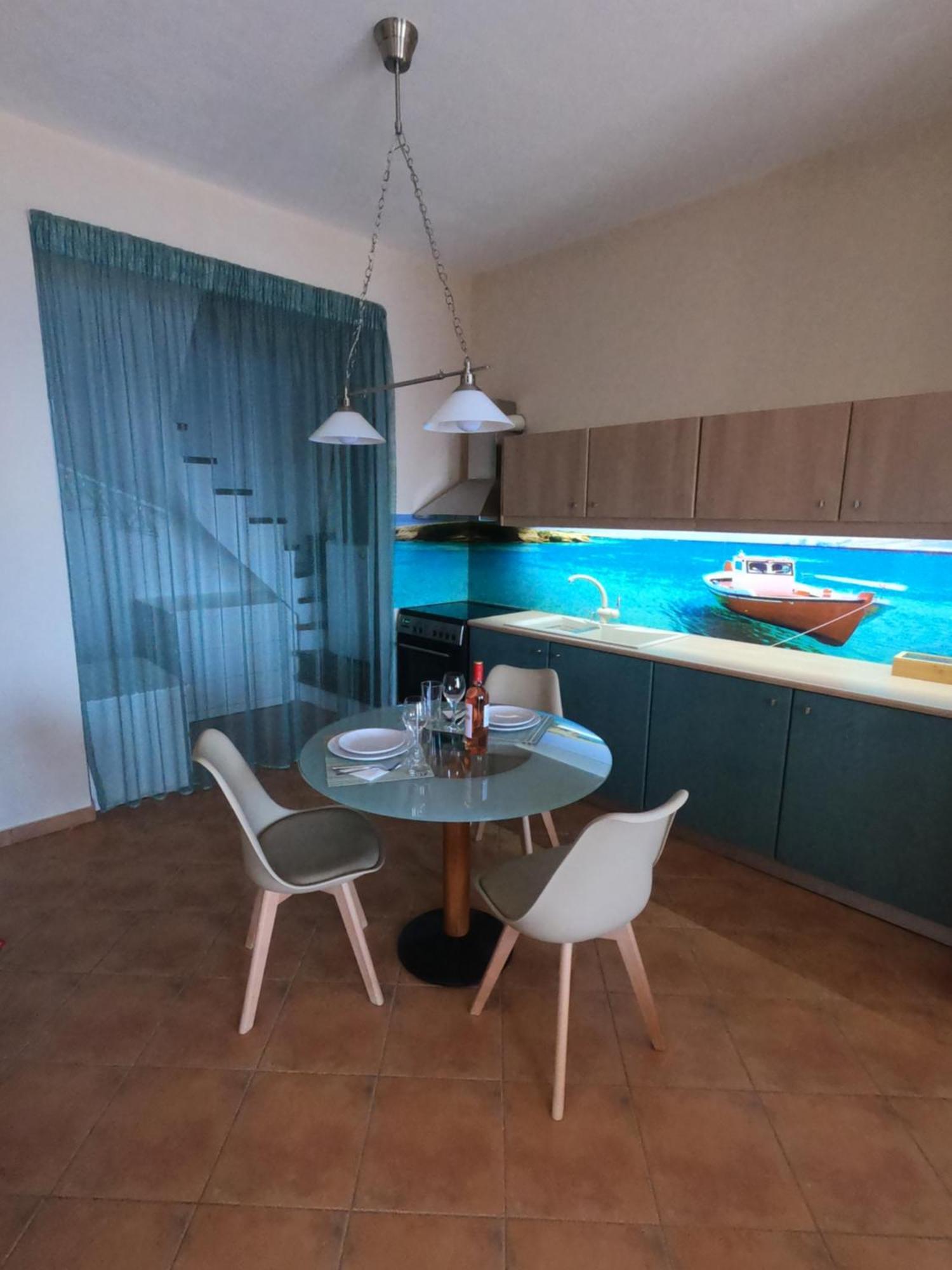 Horizon Studios With Sea View - Free Parking Glossa Exterior foto
