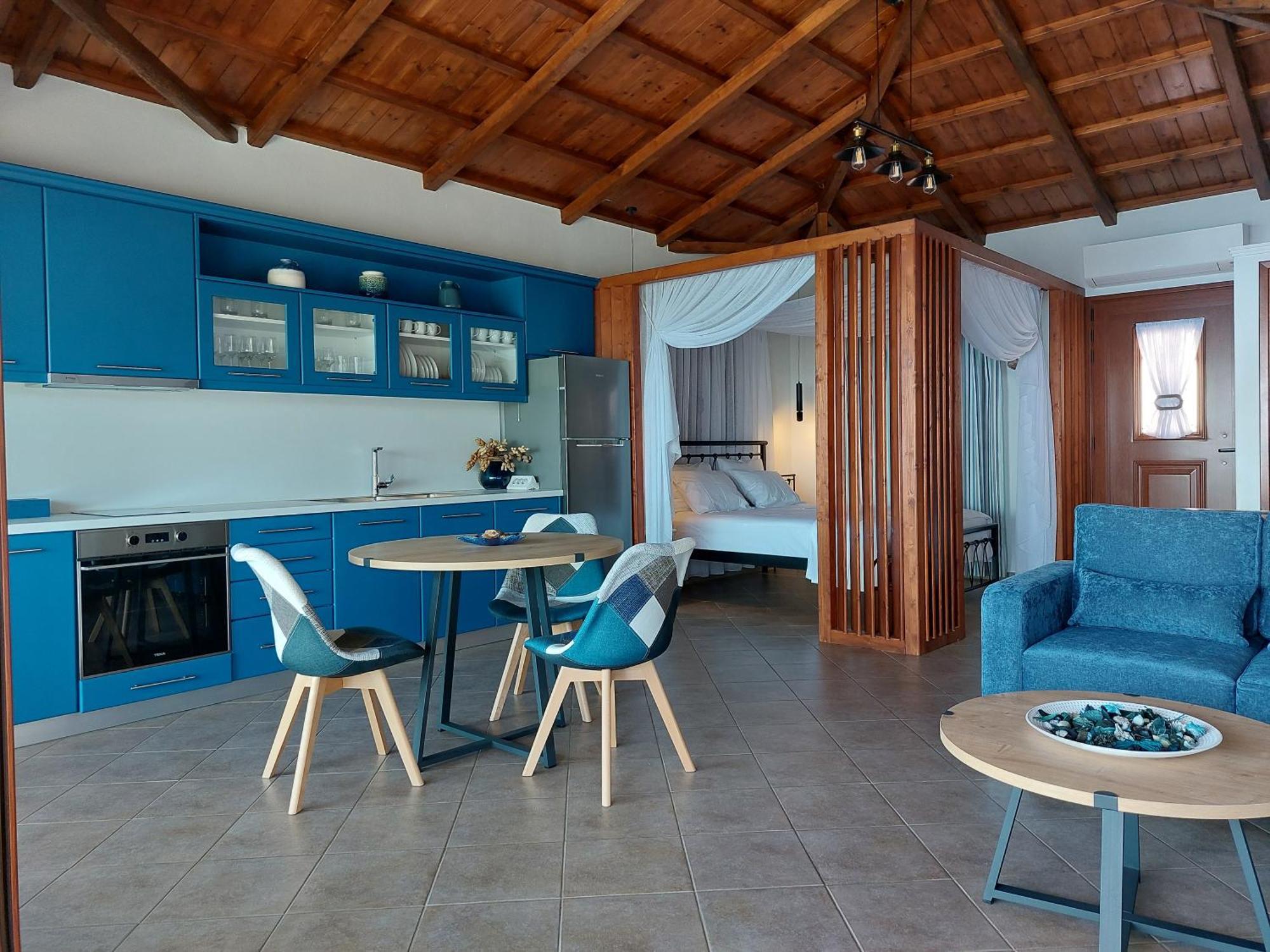 Horizon Studios With Sea View - Free Parking Glossa Exterior foto